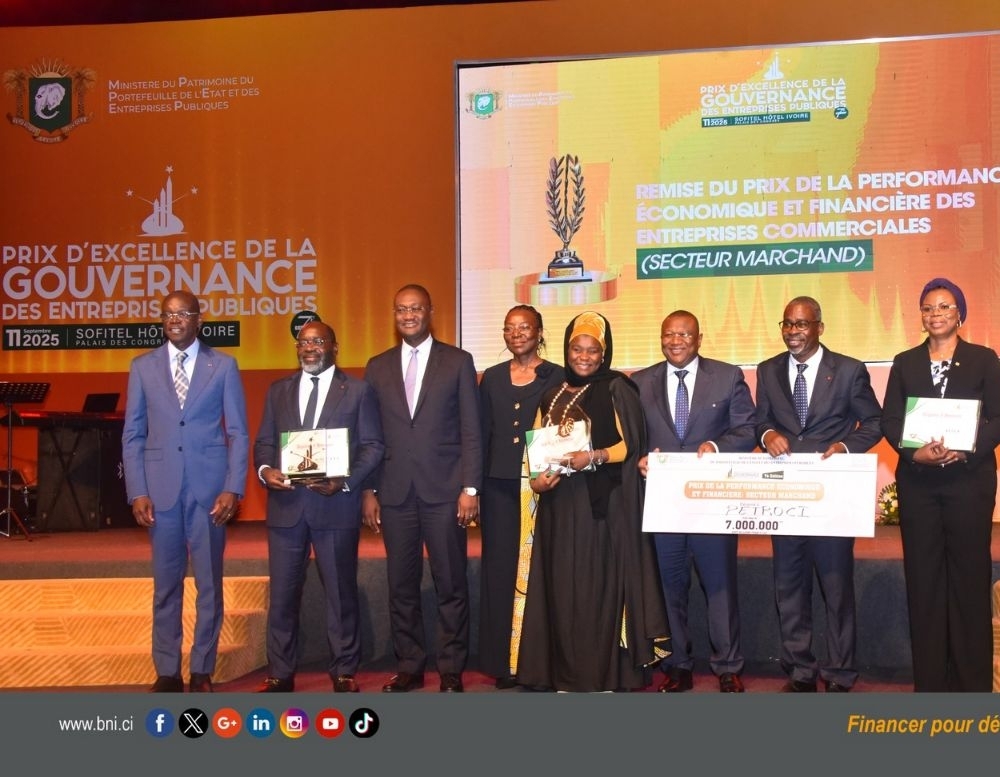 7e EDITION DU PRIX DE LA GOUVERNANCE DES ENTREPRISES PUBLIQUES