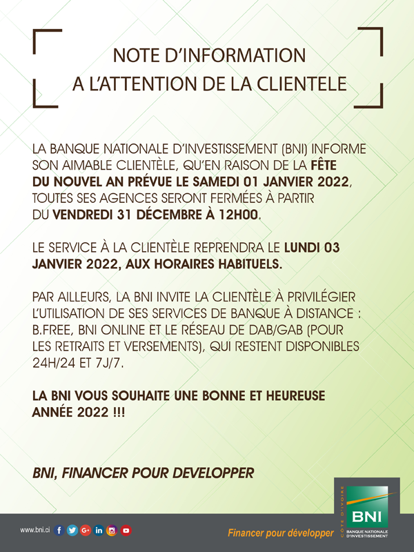 Note d'information 31 dcembre 2021