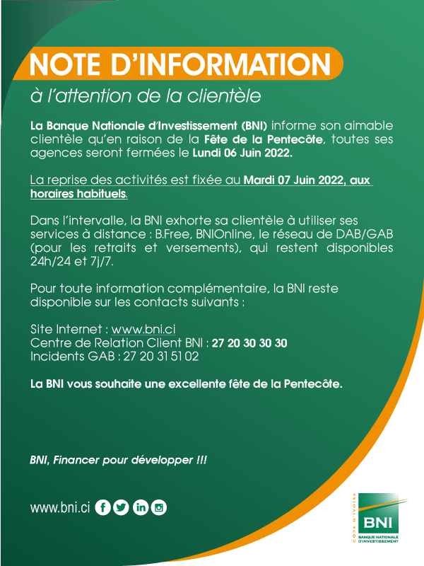 Note d'Information Fte de Pentecte 2022