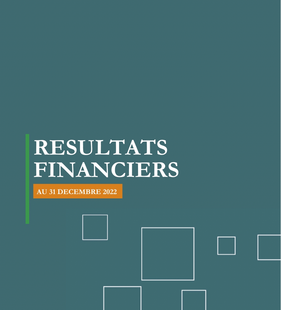 ETATS FINANCIERS AU 31 DECEMBRE 2022