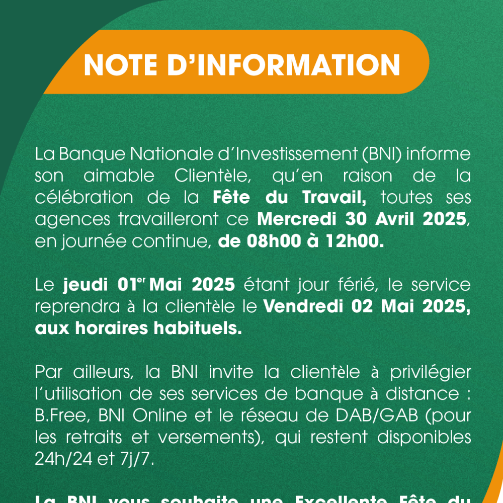 NOTE D'INFORMATION_ FETE DU TRAVAIL 2025